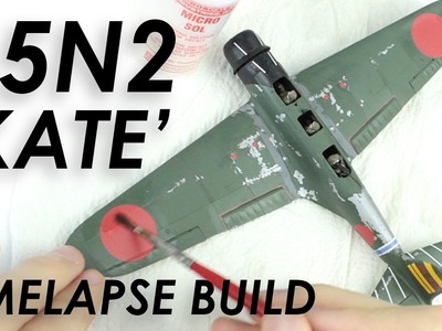 Airfix B5N2 Kate Build & Review - 1:72 Scale Model