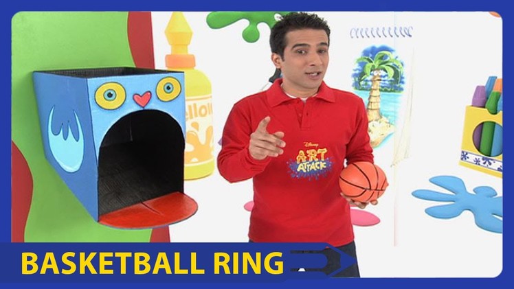 Art Attack | Basketball Ring | Disney India Official