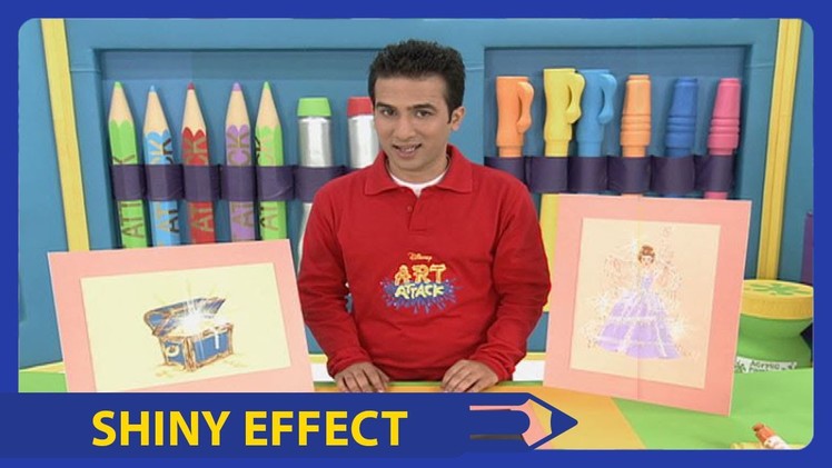 Art Attack | Shiny Effect | Disney India Official