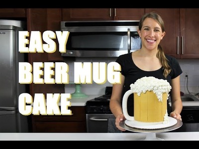 Beer Mug Cake | CHELSWEETS