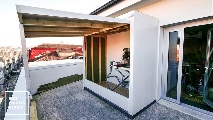 Building a Shed with a Green Roof: The Outer Shell