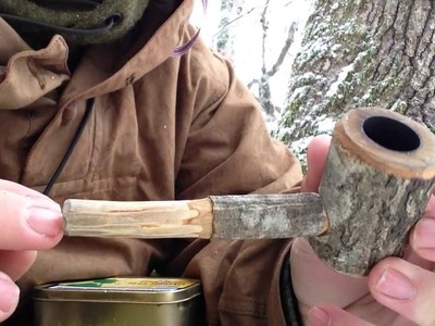 Bushcraft pipe