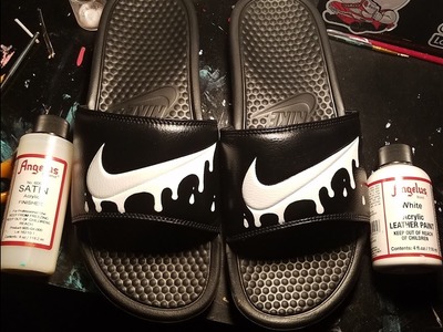 Custom Drip Nike Slides
