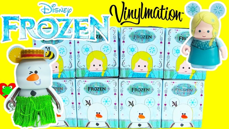 Disney Frozen Vinylmation with Olaf Chaser