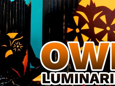DIY Cardboard Owl Luminaries - HGTV Handmade
