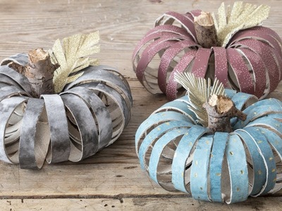 DIY : Decorative pumpkins by Søstrene Grene