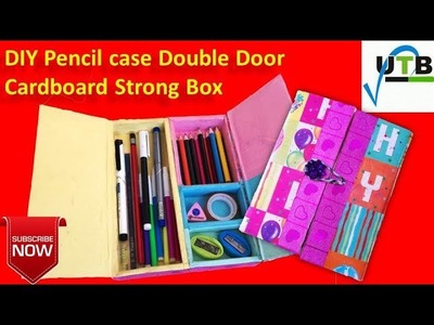 Diy Double Pencil Case  Cardboard Strong Box