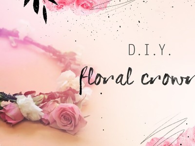 DIY: Floral Crowns, Feathered Crowns, Chain Crowns