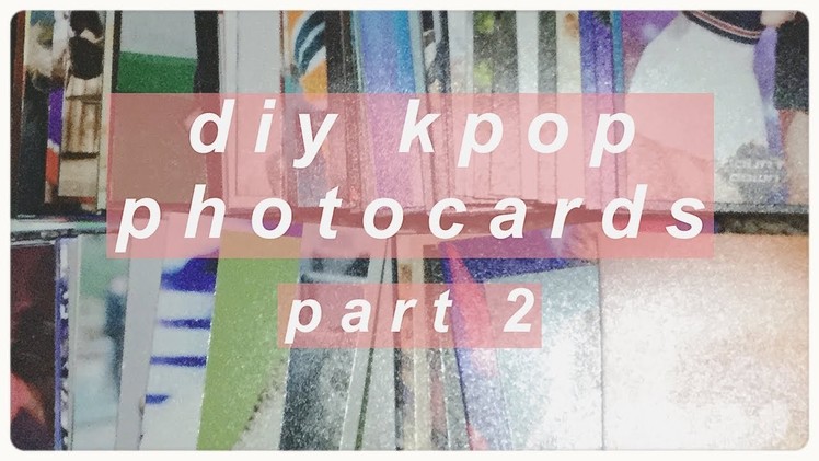 ✶ diy kpop photocards (part 2) the difference between photo printing apps ✶