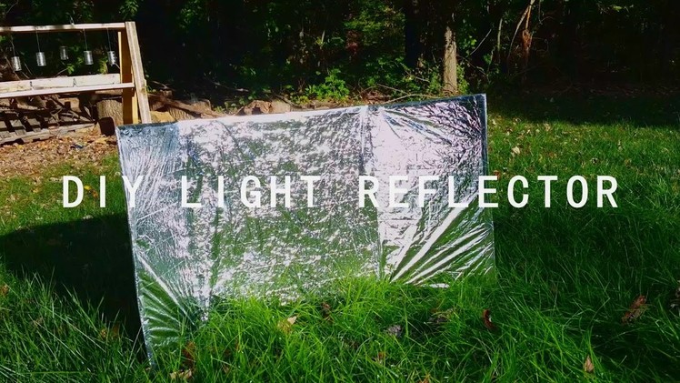 DIY Light Reflector Under 5 Dollars | Easy and useful
