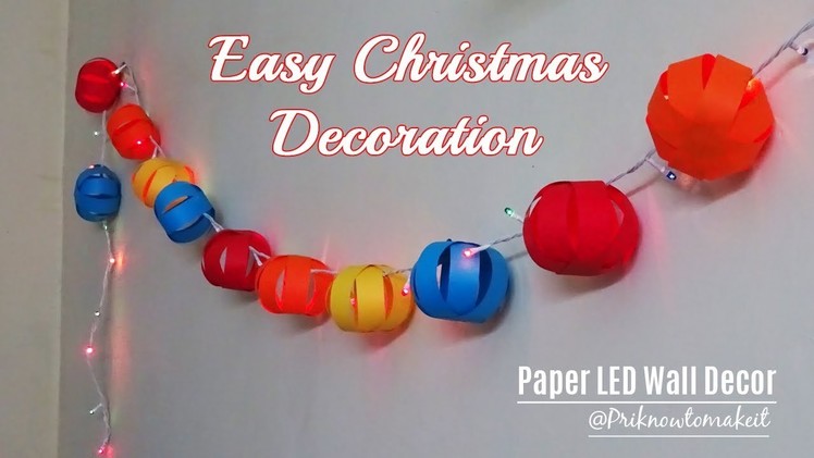 Diy room decor | Christmas decoration ideas | 3 best room decoration ideas | priknowtomakeit