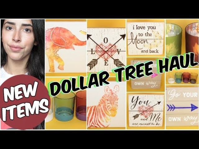 DOLLAR TREE HAUL NEW ITEMS SEPTEMBER 2017