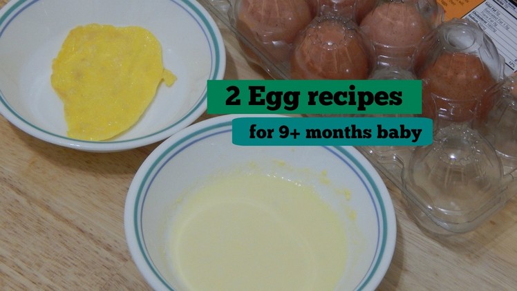 Eggs for Baby - How to Give Eggs to Baby l Healthy Baby Food Recipe l 9+ months