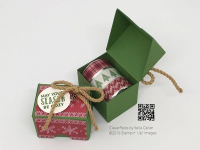 Fast Fridays - Cozy it Up! Mini Box for Tea Lights with Stampin' Up! Warmth & Cheers Suite