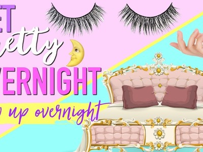 Get PRETTY Overnight Beauty Hacks to GLOW UP | Paris & Roxy