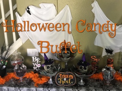 Halloween Candy Buffet