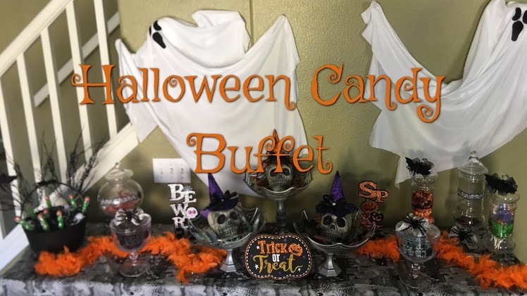 Halloween Candy Buffet