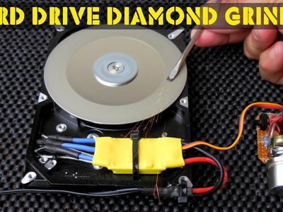 HARD DRIVE (HDD) Diamond Grinder Conversion