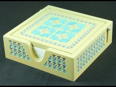 How to carve this napkin holder box