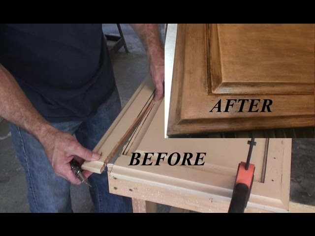 How to fix Cabinet Doors W. Basic Tools