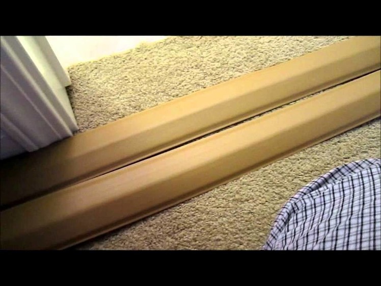 How to hide cables near doorways