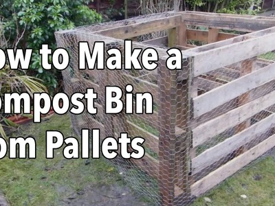How to Make a Compost Bin from Pallets