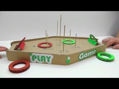 How to make a game calabros Game from cardboard Desktop game from cardboard
