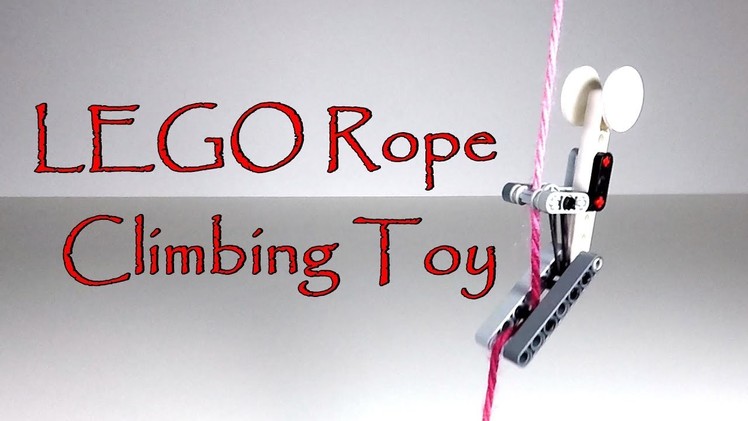 How to Make a LEGO Rope Climbing Toy