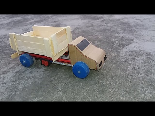 How to make a Mini Lorry Truck (mini pickup truck) DIY Powered Electric Truck
