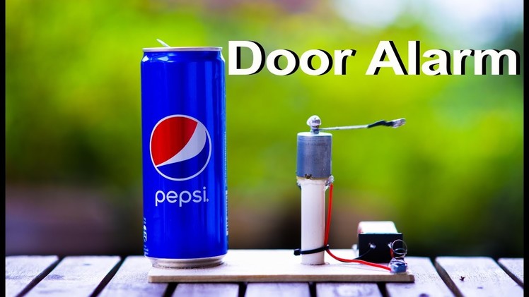 How to make a Simple Door Alarm at Home  - Theft alert Alarm at Home
