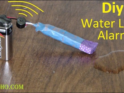 How to Make a Simple Water Leak Detector Alarm Sensor at Home (Project 1)