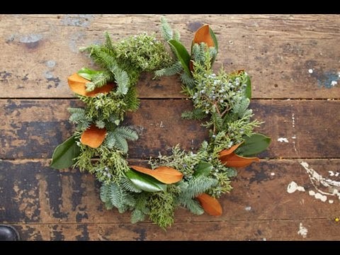 How to Make an Evergreen Wreath - This Old House