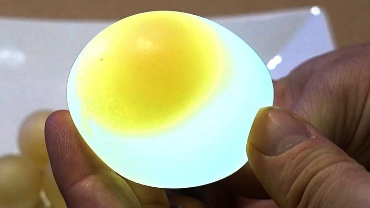 How to Make Transparent Glowing Bouncing Eggs!  | WasabySajado
