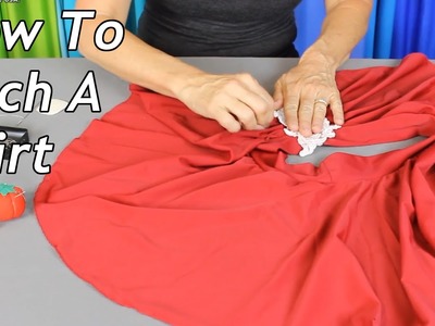 How To Ruch A Skirt