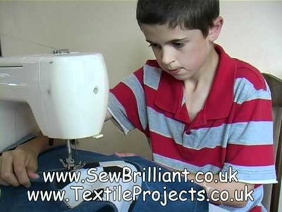How to sew a cushion (for boys)