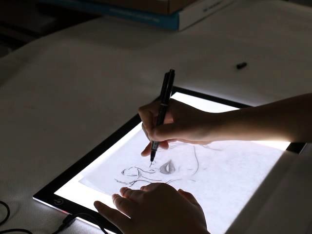 Huion Super-thin USB LED Light Box - L4S Unboxing, and how to use
