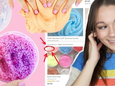 I BOUGHT THE FIRST 5 SLIMES ETSY SUGGESTED ME!! *HUGE SLIME HAUL & GROSSEST SLIME PACKAGE*