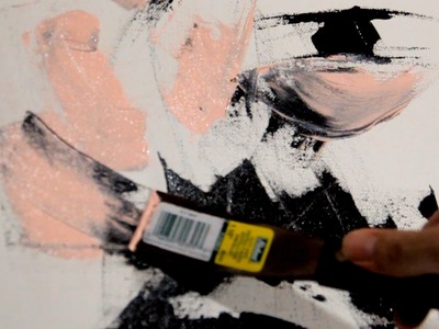 Knife Painting Acrylic FACE ART Abstract Timelapse Video RAEART