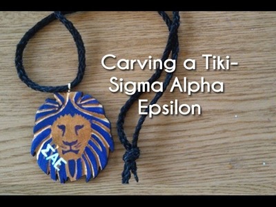 Make Something Monday- Sigma Alpha Epsilon Tiki