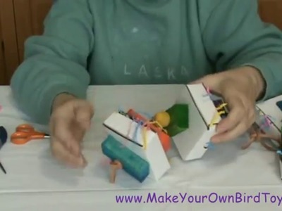 Make Your Own Bird Toys Small Forage Boxes