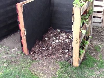 Making a Pallet Composter With Bonus Side Garden (QTT #6)