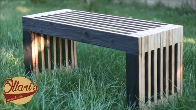 Making a Reclaimed Outdoor Sitting Bench ( from an old door)