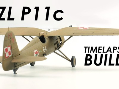 Mirage Hobby PZL P11c Build & Review - 1:48 Scale Model