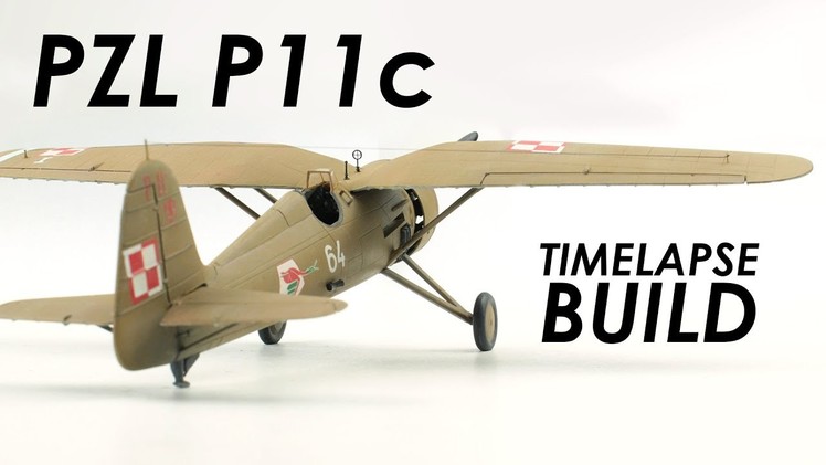 Mirage Hobby PZL P11c Build & Review - 1:48 Scale Model