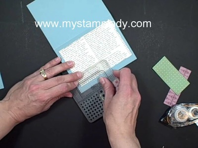 My Stamp Lady Rubber Stamping Kiss Technique