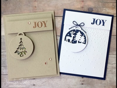 Partial Die Cut Tags with Merry Tags
