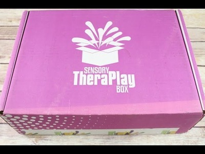 Sensory TheraPlay Box August 2017 Unboxing + Coupons #TheraPLAYBox