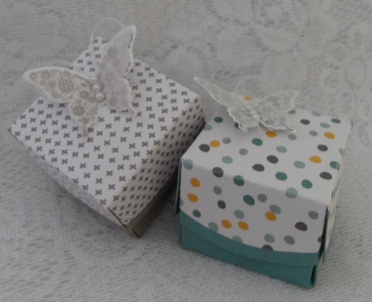 Tea Light Gift Box using Circle Framelits