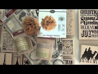 Tim Holtz, Stampers Anonymous Rubber Stamps and 7gypsies