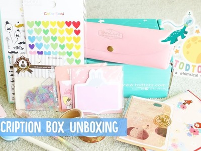 TodTots Whimsical Subscription Box August 2017
